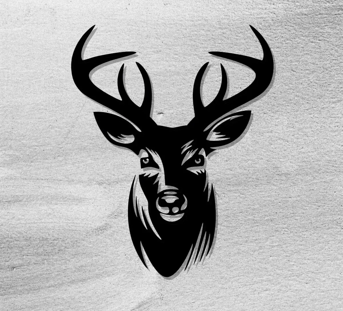 Buck Deer Trophy Hunting Laser Cut Sign – Angel Tree Designs