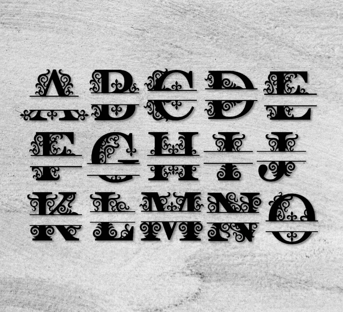 Angelscript Letters Angelic Alphabet Letters